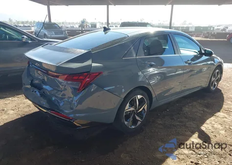 2022 Hyundai Elantra Limited z USA, uszkodzony, nr VIN KMHLP4AG0NU348565